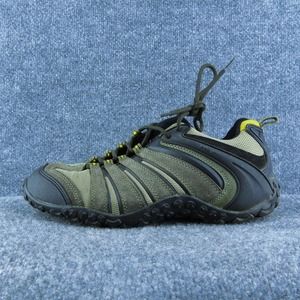 Nevados Men Sneaker Shoes Brown Leather Lace Up‎ Size 9 Medium